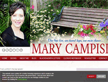 Tablet Screenshot of marycampisi.com